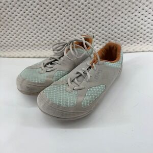 Lems Primal 2 Barefoot Shoes Unisex‎ Size 9 Wide Mint Green Orange Suede